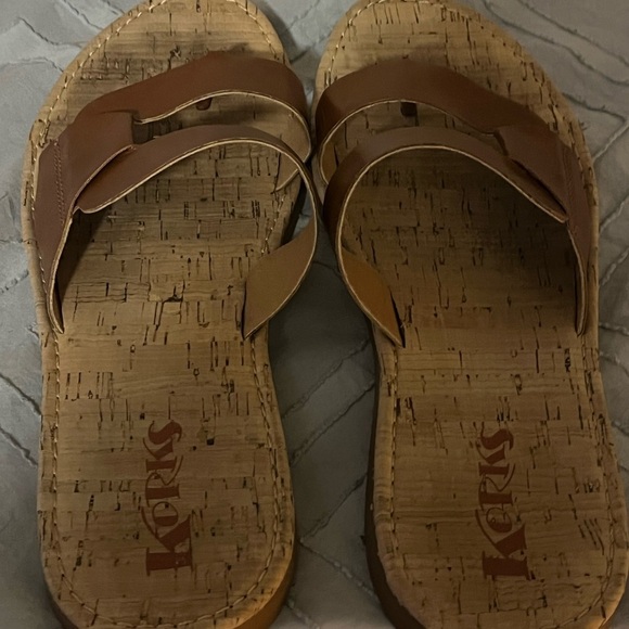 Korks Nyla Flat Sandals Sz 9 - Picture 11 of 12